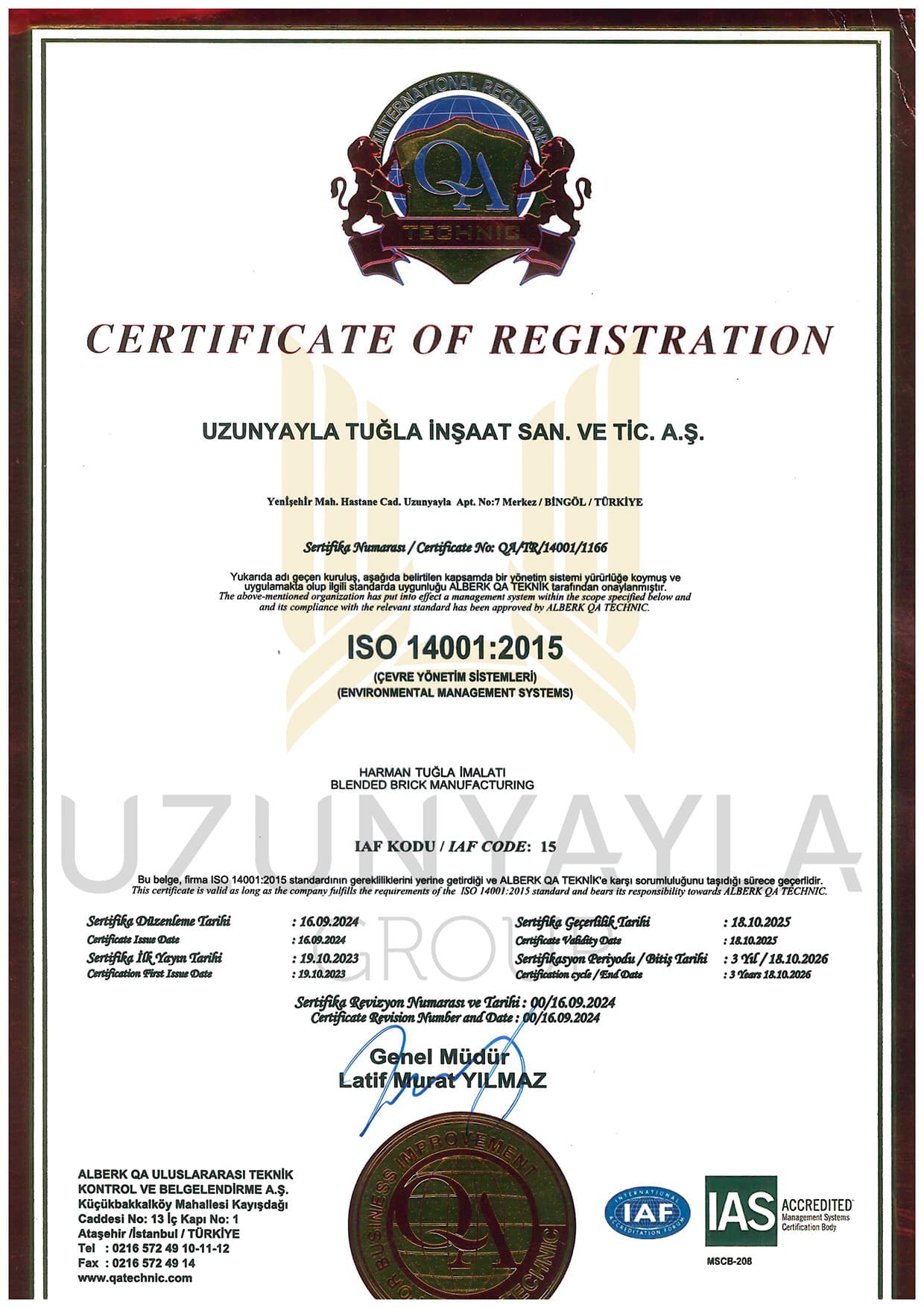 ISO 14001